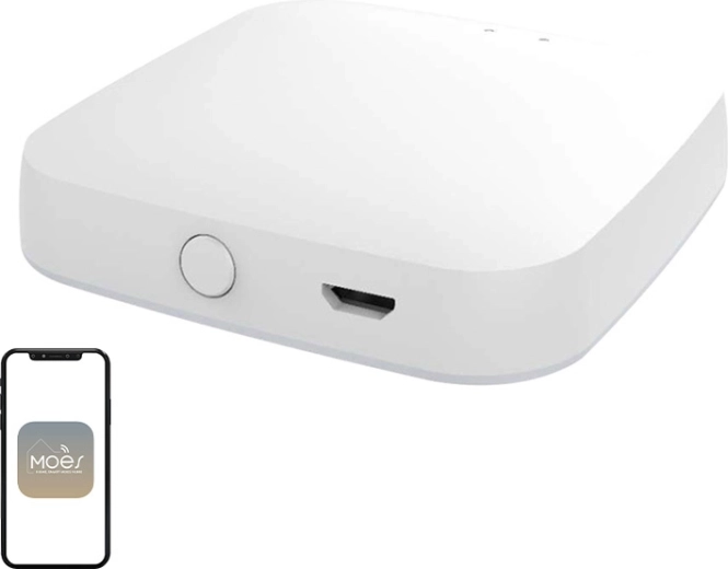 Moes gateway Wi‑Fi/Bluetooth Mesh BHUB‑W - 1 stk.