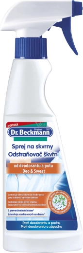 Fjernelse af deodorant- og svedpletter 250 ml DR. BECKMANN