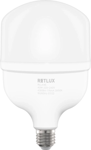 LED-pære RETLUX E27 40 W varm hvid