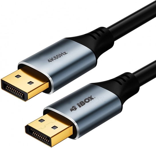 DisplayPort-kabel til 4K 60 Hz 2 m