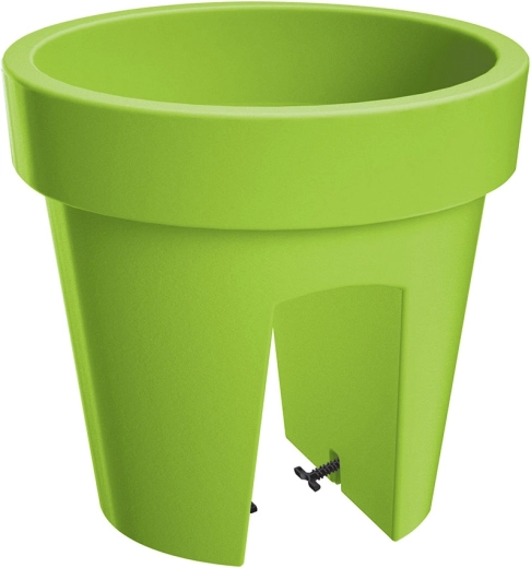 Altankasser til gelænder LOFLY Railing 24,5 cm limegrøn