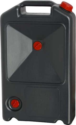 Beholder til aftapning af olie