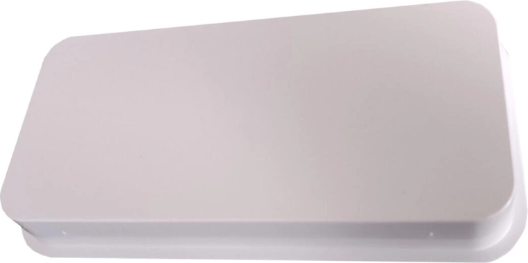 Flad prop 110 × 55 mm af plast til rør