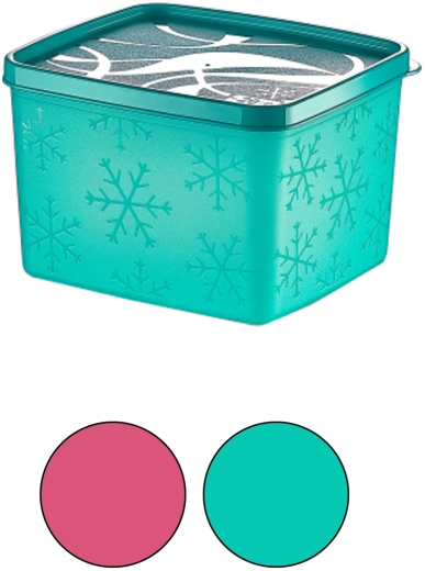 Frysebeholder No-Frost 1,1 l uden BPA