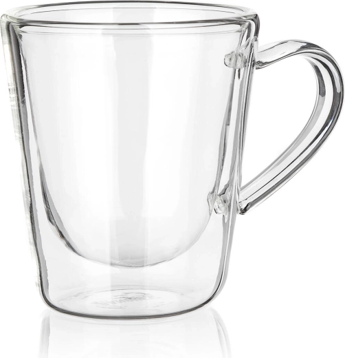 DOBLO dobbeltvægget glas krus 120 ml