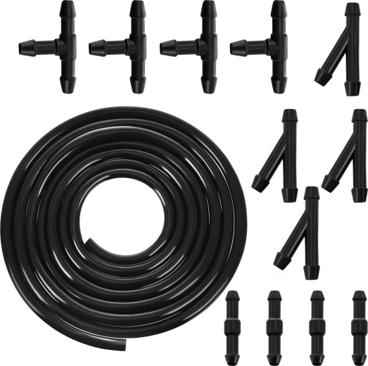 Reparationssæt til sprinkler XTROBB med PVC-slange 2 m og koblinger 4/5 mm