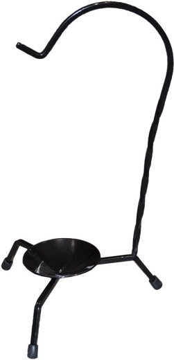 Metalstativ til serveringsgryde med krog – sort