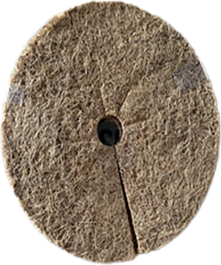 Kokos plantebeskyttelse diameter 25 cm, højde 1 cm (3 stk)