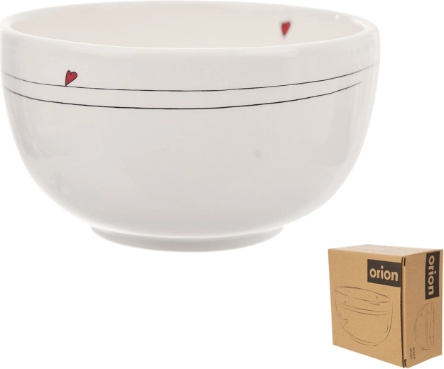 Keramisk skål Hjerter 12 cm