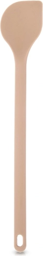 Beige silikonekøkkenske 28 cm