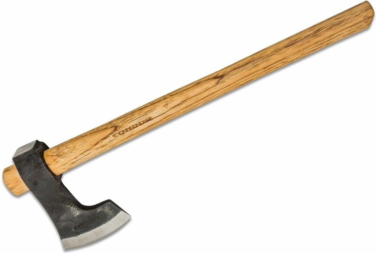 Condor Bushcraft tomahawk med læderskede