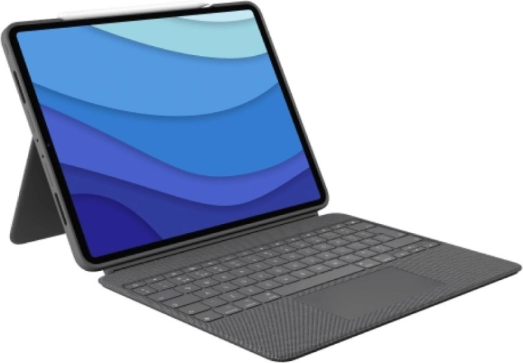 Logitech Combo Touch-etui med tastatur til iPad Pro 12,9" (5. generation) UK