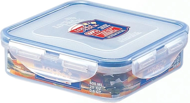 LOCKnLOCK madbeholder firkantet 600 ml