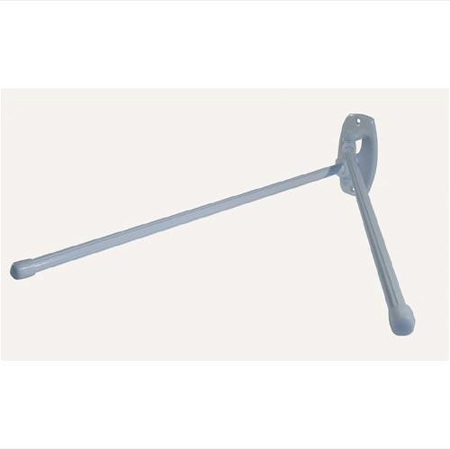 Dobbeltarmet metalhåndklædetørrer – hvid