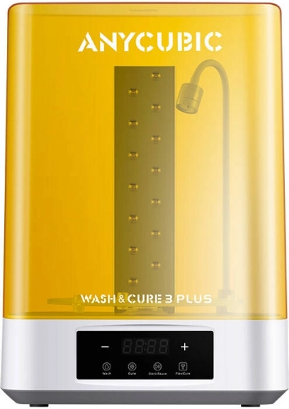 Anycubic Wash & Cure 3 Plus – enhed til vask og hærdning af 3D‑prints