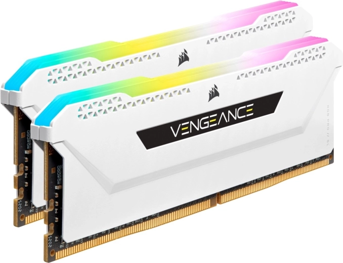Corsair Vengeance RGB Pro SL DDR4 16GB 3200MHz hvid