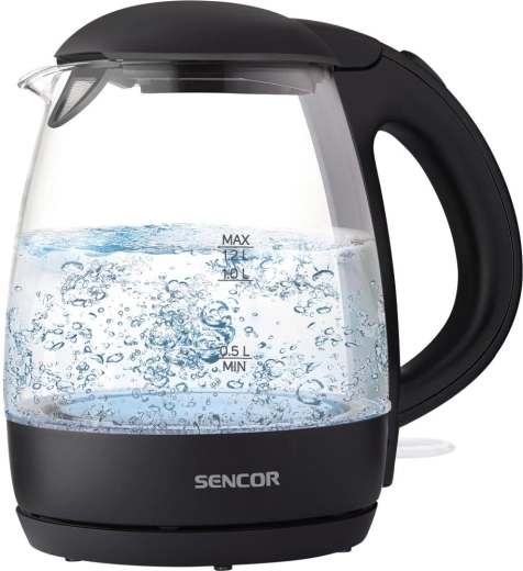 Sencor elkedel i glas 1,2 l