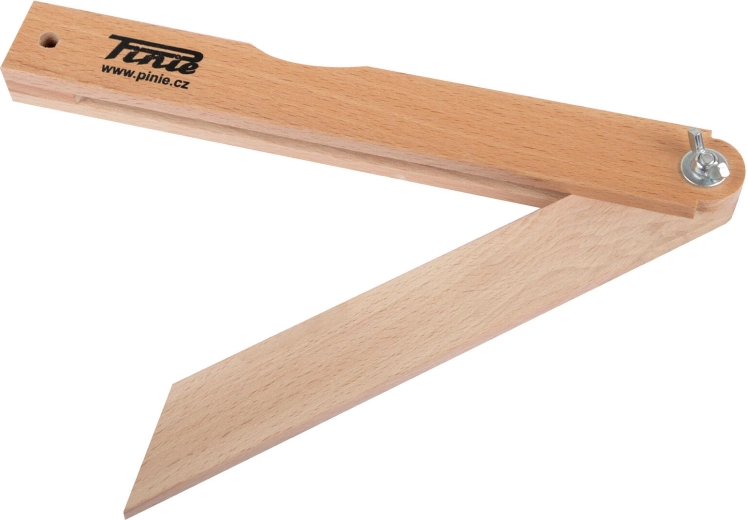 Vinkelmåler til måling af vinkler 300 × 35 × 24 mm