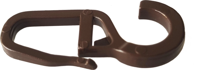 Stor brun gardinkrog (10 stk)