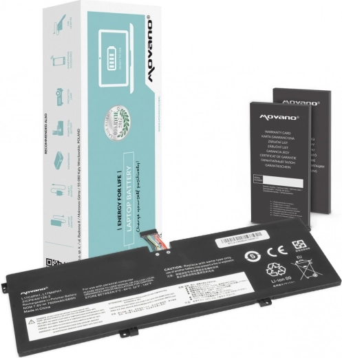 Movano batteri til Lenovo Yoga C930-13IKB (L17C4PH1) 7600 mAh / 58 Wh