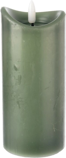 Grønt LED-lys med timer 15 cm