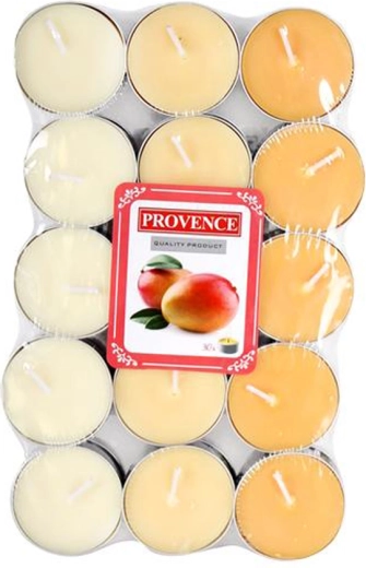 Duftende fyrfadslys Provence mango 30 stk.