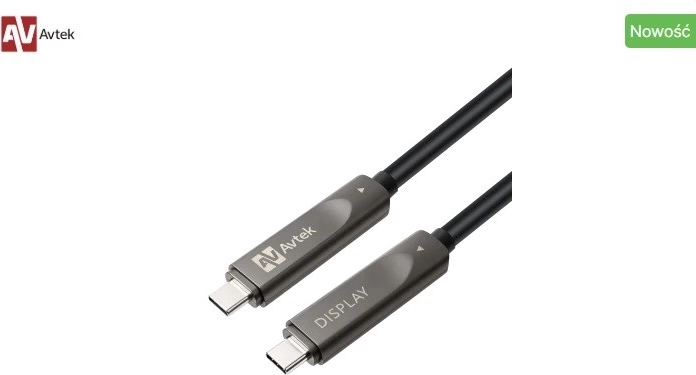 Aktivt optisk USB-C-kabel Avtek C-Fiber 10 m