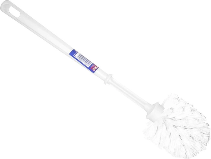 WC-børste i plast uden holder, hvid