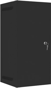 Væghængt skab 10" 12U 280x310 sort