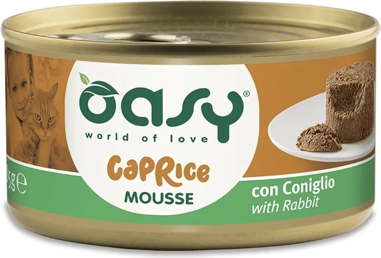 Oasy Caprice mousse med kaninkød 85 g