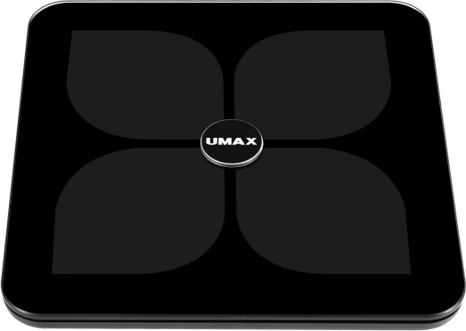 Smartvægt UMAX Smart Scale US20HRC, sort