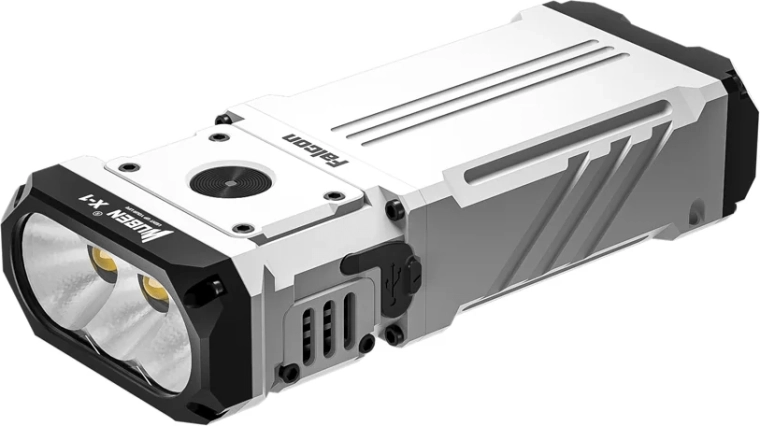 Wuben X1 hvid lommelygte 12.000 lm af aluminium 6061