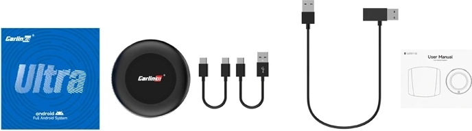 Trådløs adapter Carlinkit TBOX Ultra 3 til CarPlay og Android Auto