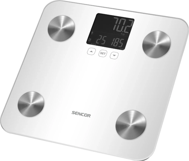 Personlig fitnessvægt Sencor SBS 6025WH