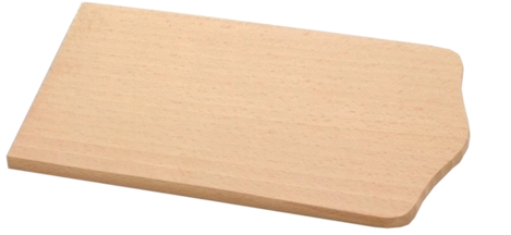 Lille morgenmadsbræt i bøgetræ 21 × 10 cm