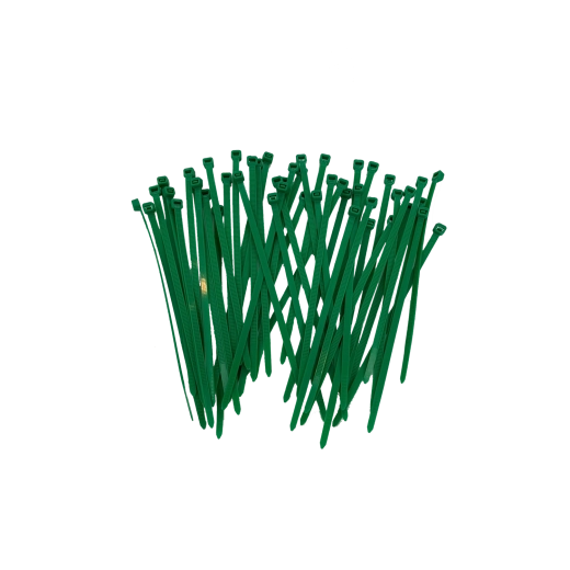 Sæt med 100 kabelbindere til fastgørelse af skyggenet 0,5 × 15 cm