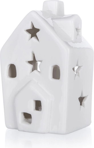 Porcelæn LED-hus med hvidt lys