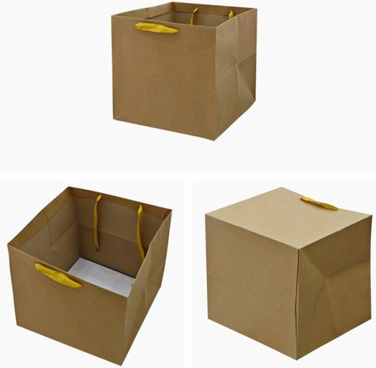 Gavepose 40 × 40 × 40 cm, mix af motiver