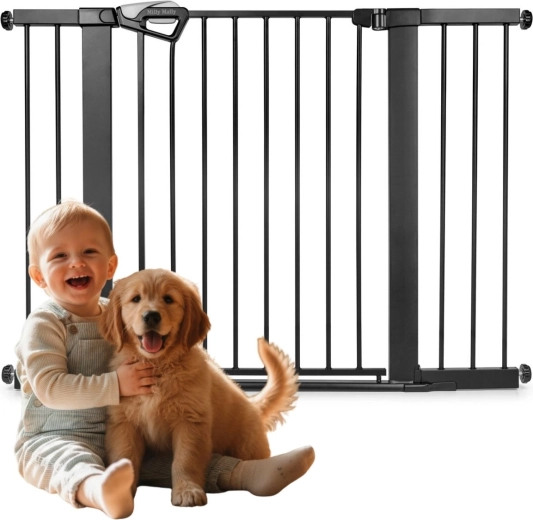 Sikkerhedsgitter til trapper Guardy 118 black