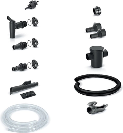 Tilbehørssæt til regnvandstønder, 13 dele