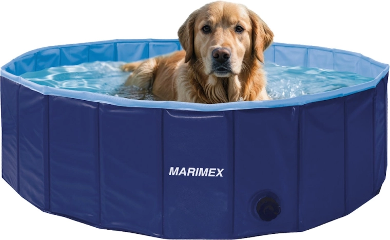 Sammenklappeligt hundebassin 120 cm