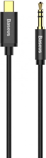 Audiokabel Baseus USB-C til 3,5 mm jack sort 1,2 m