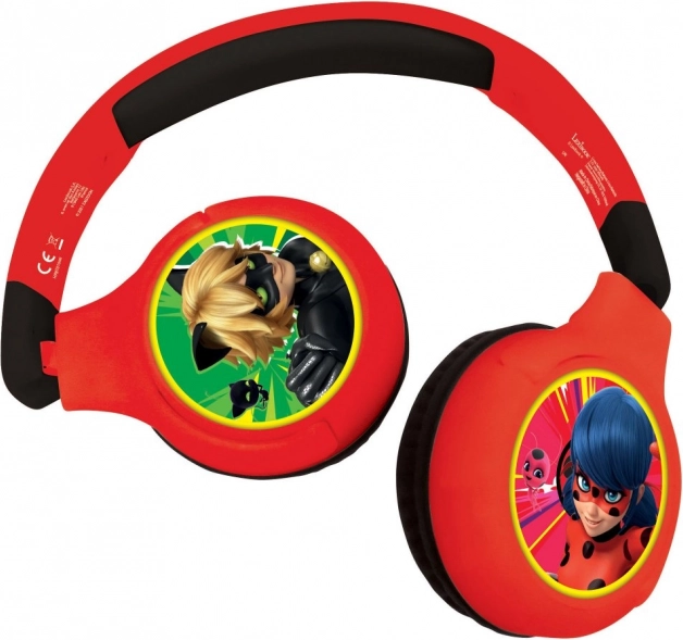 Sammenklappelige høretelefoner Miraculous Ladybug Bluetooth
