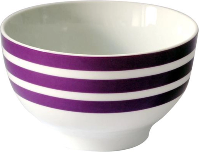 Keramisk skål TORO 500 ml prik/stribe