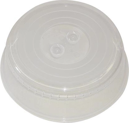 Mikrobølgeovnsdæksel 26 cm, transparent plast
