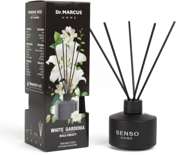 Dr. Marcus duft til hjemmet med pinde 100 ml White Gardenia
