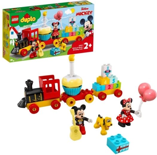 LEGO DUPLO Disney fødselsdagstog med MICKEY, MINNIE og PLUTO