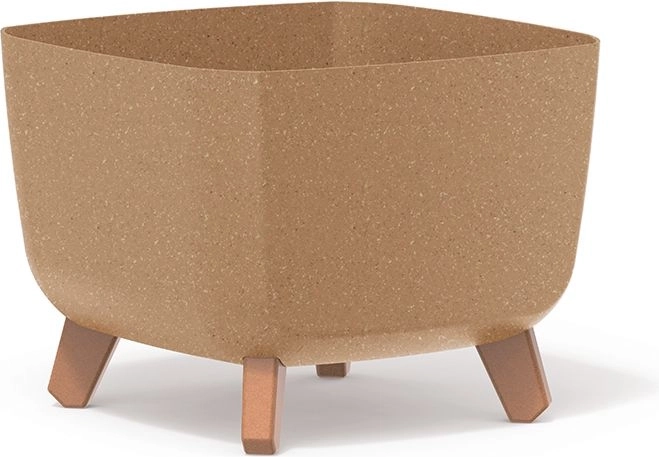 Plantekrukke Gracia Square Eco Wood 29 × 29 × 22 cm, natur