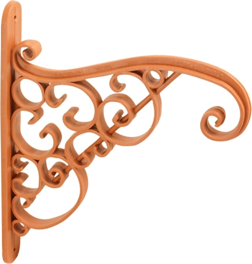 Hængende holder til blomsterkrukke terrakotta 20 cm