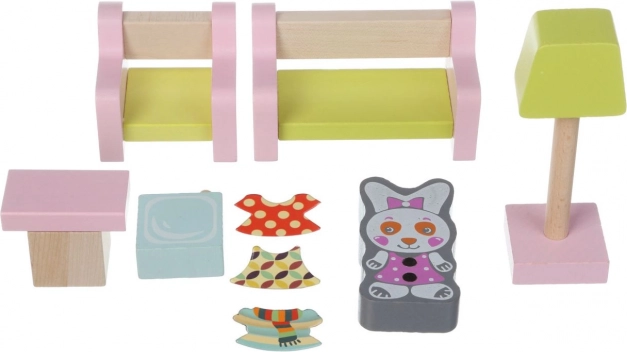 Stue – træmøbler til dukker Cubika